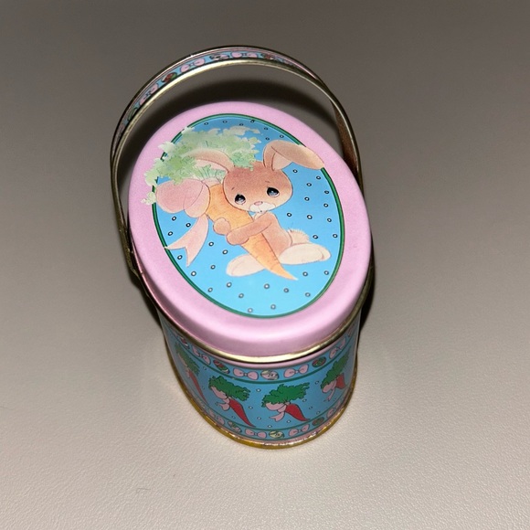 Precious Moments Other - Precious Moments Easter Bunny Tin Vintage